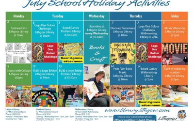 School Holiday Activities at your Local Library