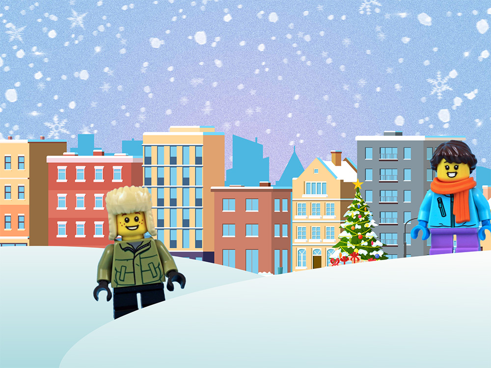 winter lego city